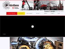 Tablet Screenshot of airgeninc.com